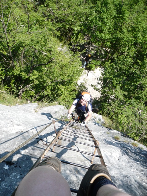 Klettersteig Ferrata Via dell Amicizia Cima SAT - Berge-Hochtouren.de