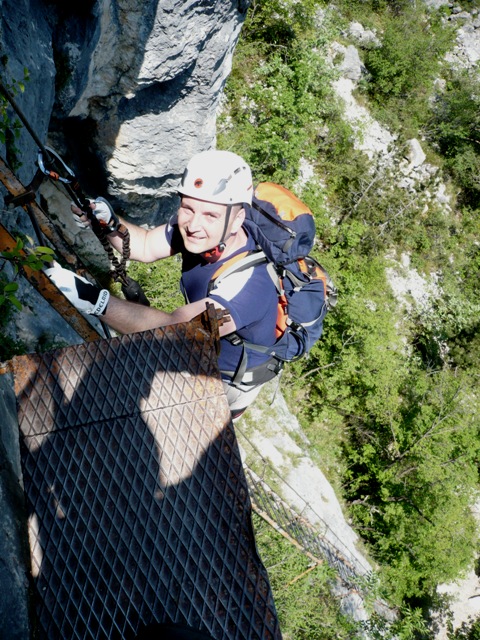 Klettersteig Ferrata Via dell Amicizia Cima SAT - Berge-Hochtouren.de