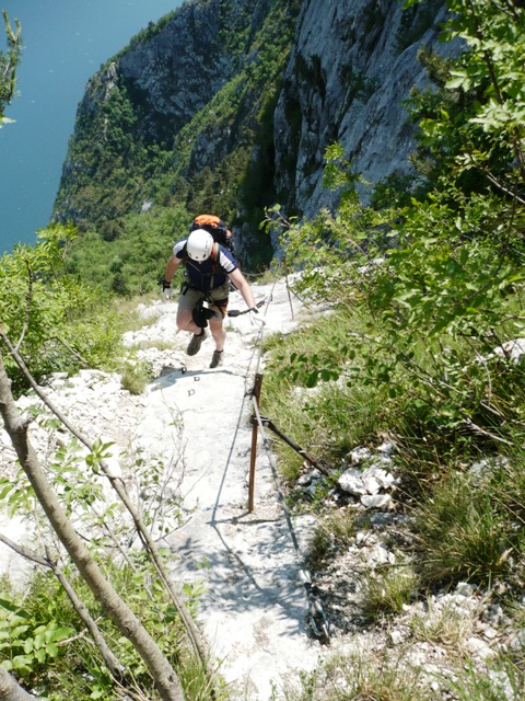 Klettersteig Ferrata Via dell Amicizia Cima SAT - Berge-Hochtouren.de