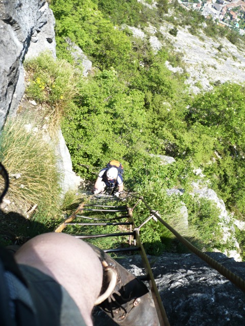 Klettersteig Ferrata Via dell Amicizia Cima SAT - Berge-Hochtouren.de