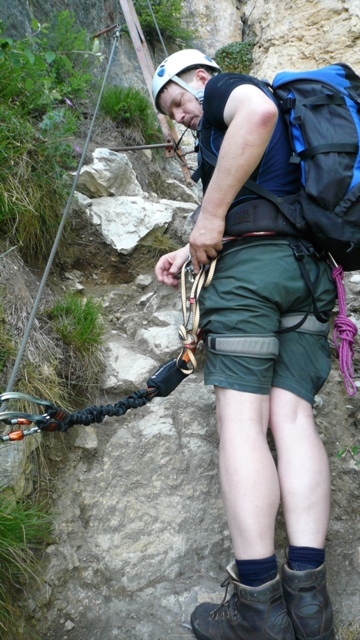 Klettersteig Ferrata Via dell Amicizia Cima SAT - Berge-Hochtouren.de