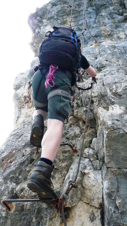 Klettersteig Ferrata Via dell Amicizia Cima SAT - Berge-Hochtouren.de