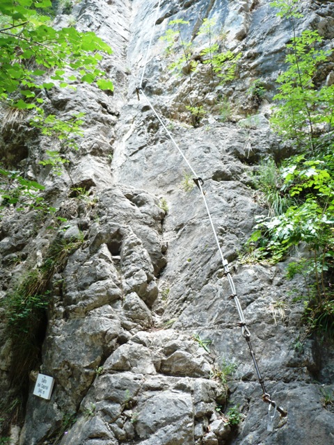 Rio Secco Klettersteig Ferrata - Berge-Hochtouren.de