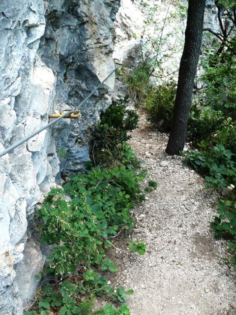 Rio Secco Klettersteig Ferrata - Berge-Hochtouren.de