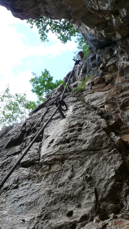 Rio Secco Klettersteig Ferrata - Berge-Hochtouren.de