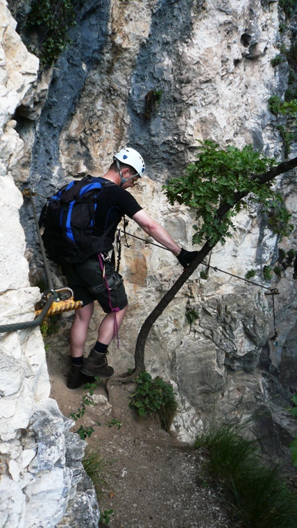 Rio Secco Klettersteig Ferrata - Berge-Hochtouren.de