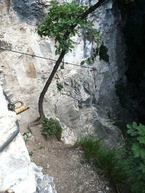 Rio Secco Klettersteig Ferrata - Berge-Hochtouren.de