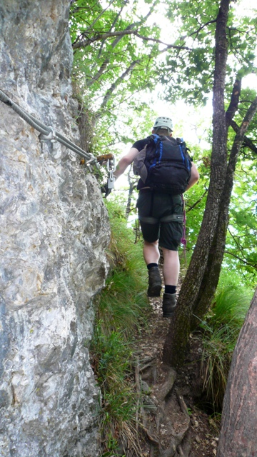 Rio Secco Klettersteig Ferrata - Berge-Hochtouren.de