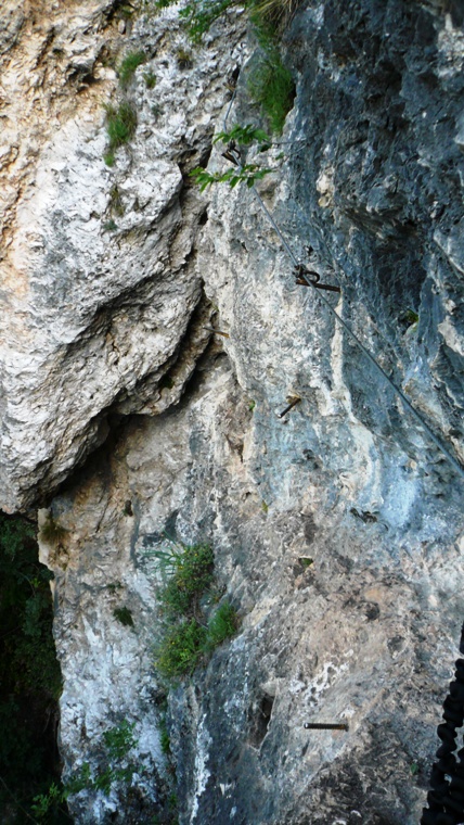 Rio Secco Klettersteig Ferrata - Berge-Hochtouren.de