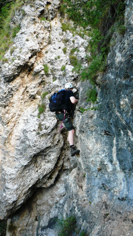 Rio Secco Klettersteig Ferrata - Berge-Hochtouren.de