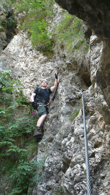 Rio Secco Klettersteig Ferrata - Berge-Hochtouren.de