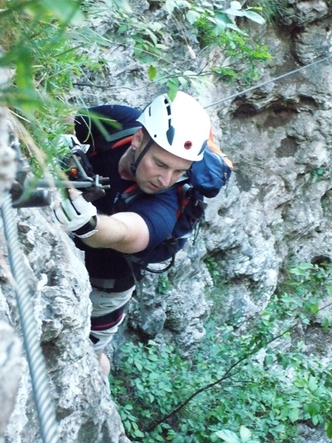 Rio Secco Klettersteig Ferrata - Berge-Hochtouren.de