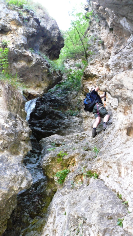 Rio Secco Klettersteig Ferrata - Berge-Hochtouren.de