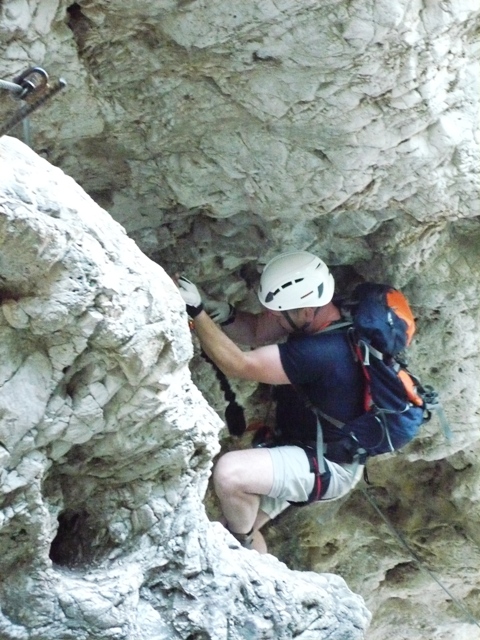 Rio Secco Klettersteig Ferrata - Berge-Hochtouren.de