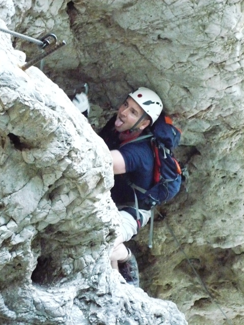 Rio Secco Klettersteig Ferrata - Berge-Hochtouren.de