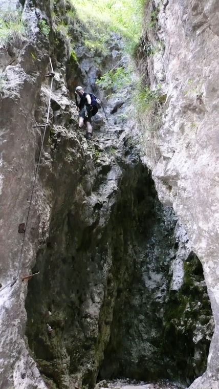 Rio Secco Klettersteig Ferrata - Berge-Hochtouren.de