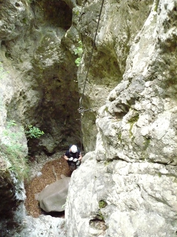 Rio Secco Klettersteig Ferrata - Berge-Hochtouren.de