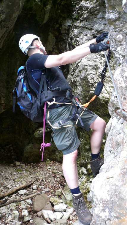 Rio Secco Klettersteig Ferrata - Berge-Hochtouren.de