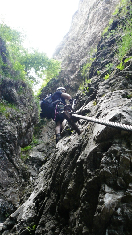 Rio Secco Klettersteig Ferrata - Berge-Hochtouren.de