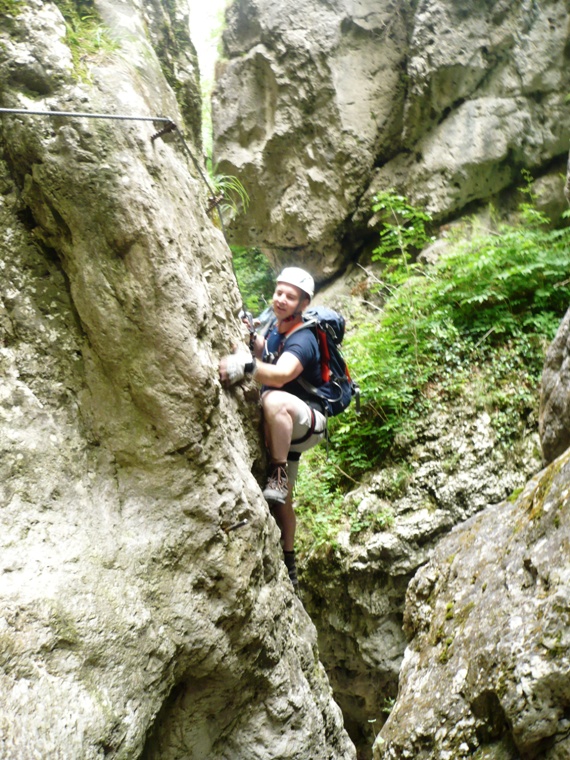 Rio Secco Klettersteig Ferrata - Berge-Hochtouren.de