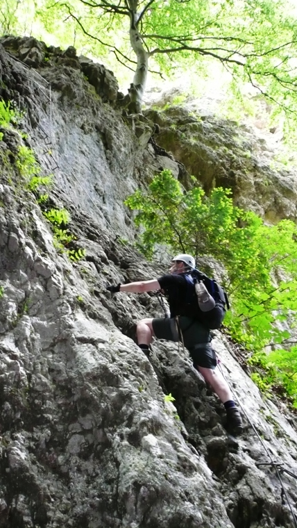 Rio Secco Klettersteig Ferrata - Berge-Hochtouren.de