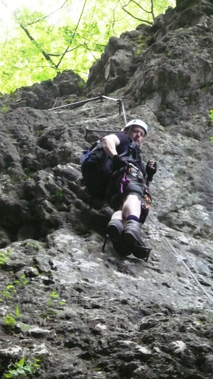 Rio Secco Klettersteig Ferrata - Berge-Hochtouren.de