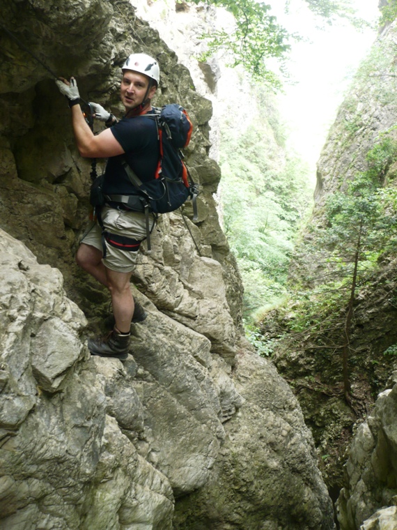 Rio Secco Klettersteig Ferrata - Berge-Hochtouren.de