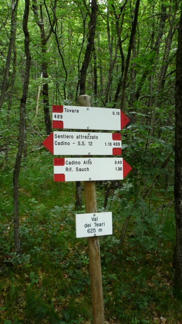 Rio Secco Klettersteig Ferrata - Berge-Hochtouren.de