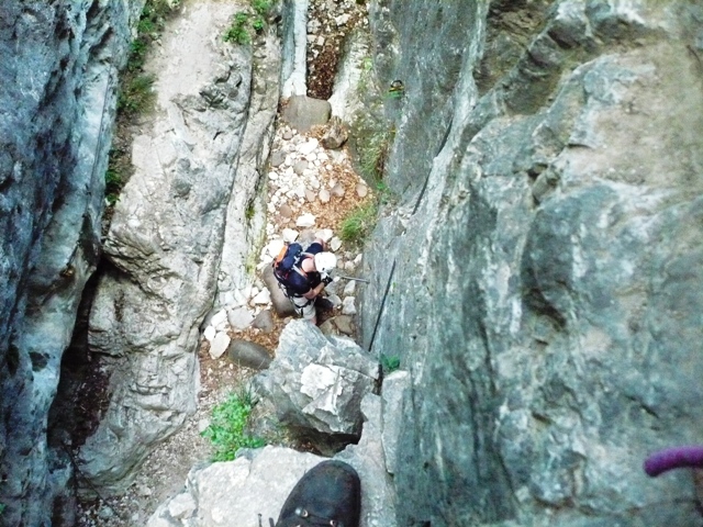 Rio Secco Klettersteig Ferrata - Berge-Hochtouren.de