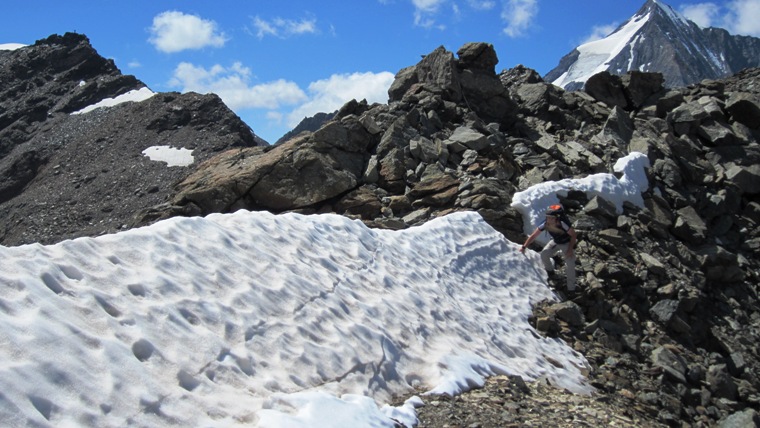 Eisseespitze mit berschreitung zur Butzenspitze - Berge-Hochtouren.de