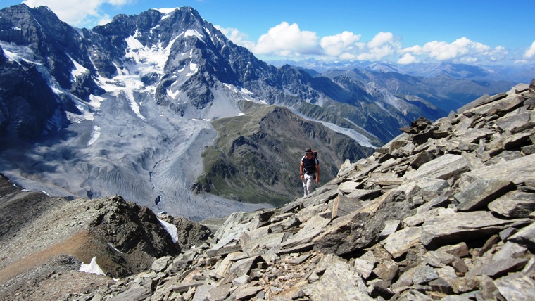 Eisseespitze mit berschreitung zur Butzenspitze - Berge-Hochtouren.de