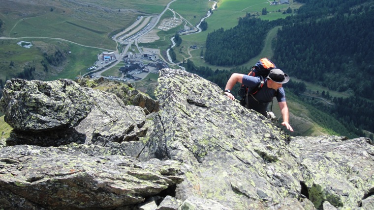 Hasenkofel berschreitung zur Steinschlagspitze - Berge-Hochtouren.de