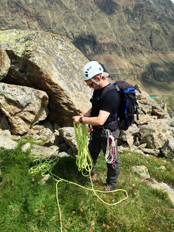 Hasenkofel berschreitung zur Steinschlagspitze - Berge-Hochtouren.de