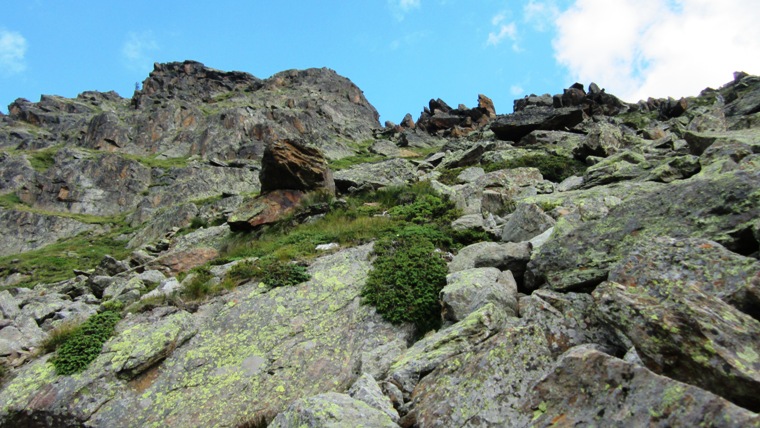 Hasenkofel berschreitung zur Steinschlagspitze - Berge-Hochtouren.de