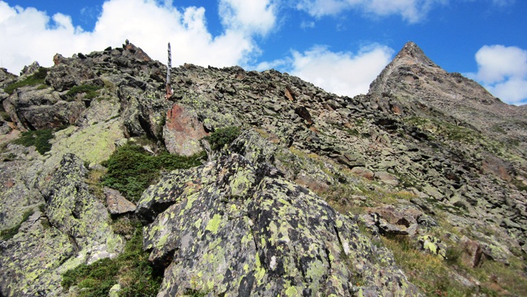 Hasenkofel berschreitung zur Steinschlagspitze - Berge-Hochtouren.de