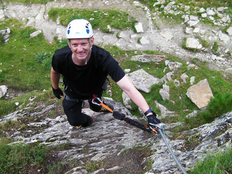 Murmele Klettersteig an der Zufallhtte