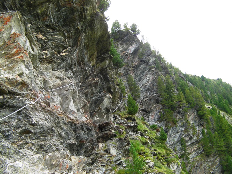 Murmele Klettersteig an der Zufallhtte