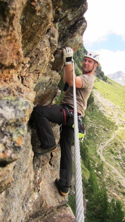 Murmele Klettersteig an der Zufallhtte