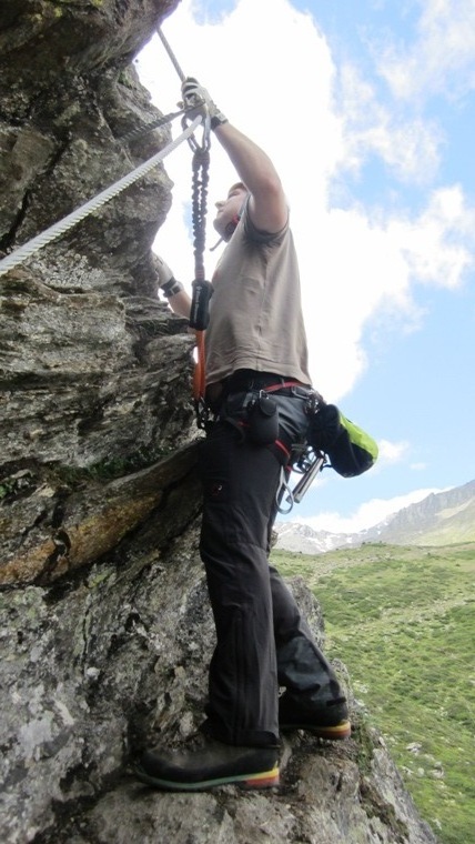 Murmele Klettersteig an der Zufallhtte