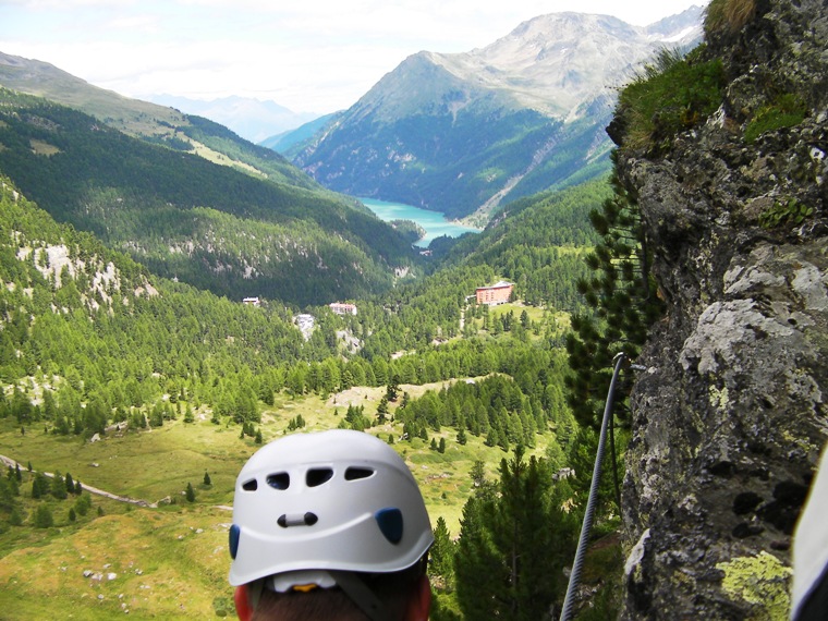 Murmele Klettersteig an der Zufallhtte