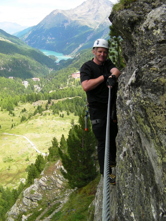 Murmele Klettersteig an der Zufallhtte