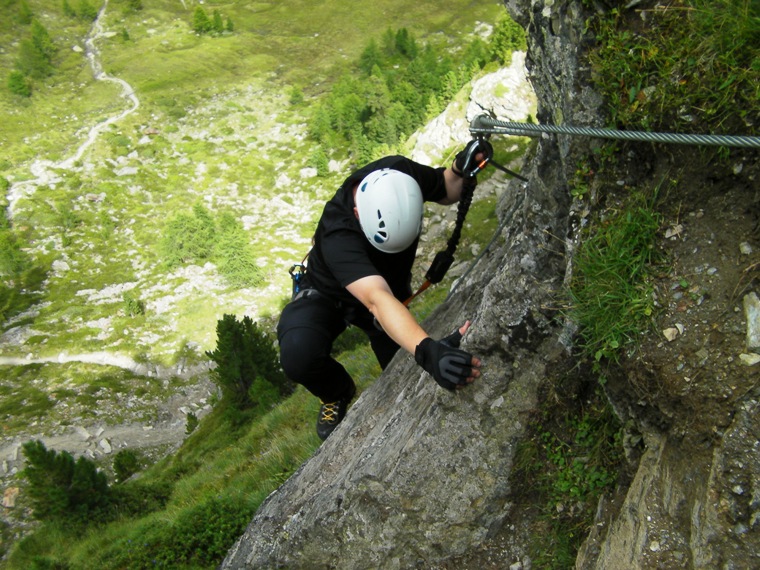 Murmele Klettersteig an der Zufallhtte