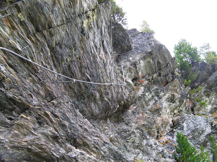 Murmele Klettersteig an der Zufallhtte