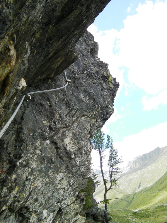 Murmele Klettersteig an der Zufallhtte