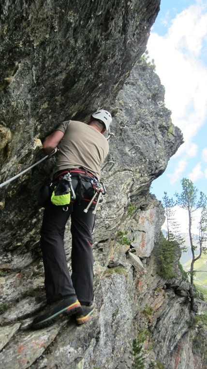 Murmele Klettersteig an der Zufallhtte