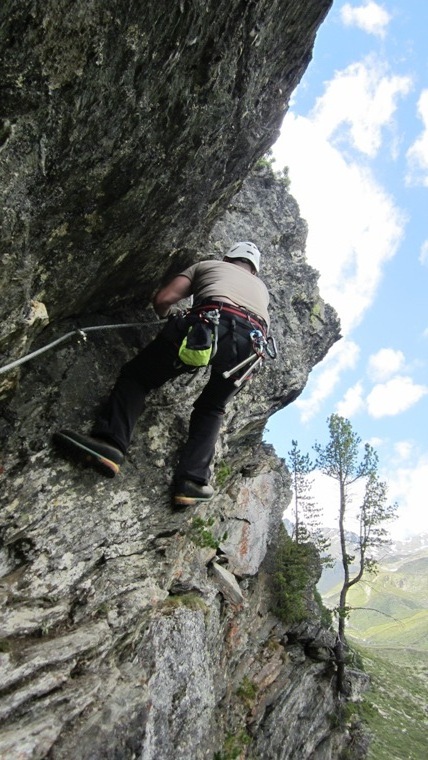 Murmele Klettersteig an der Zufallhtte