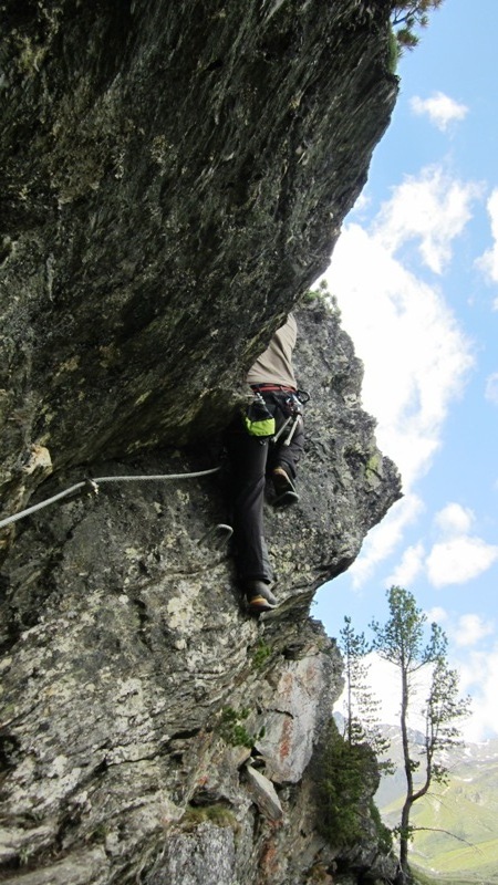 Murmele Klettersteig an der Zufallhtte