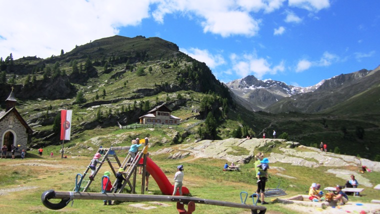 Murmele Klettersteig an der Zufallhtte