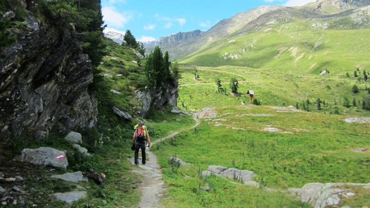 Murmele Klettersteig an der Zufallhtte