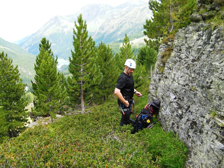 Murmele Klettersteig an der Zufallhtte